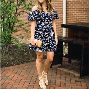 Anthropologie JOA cold shoulder dress, NWT